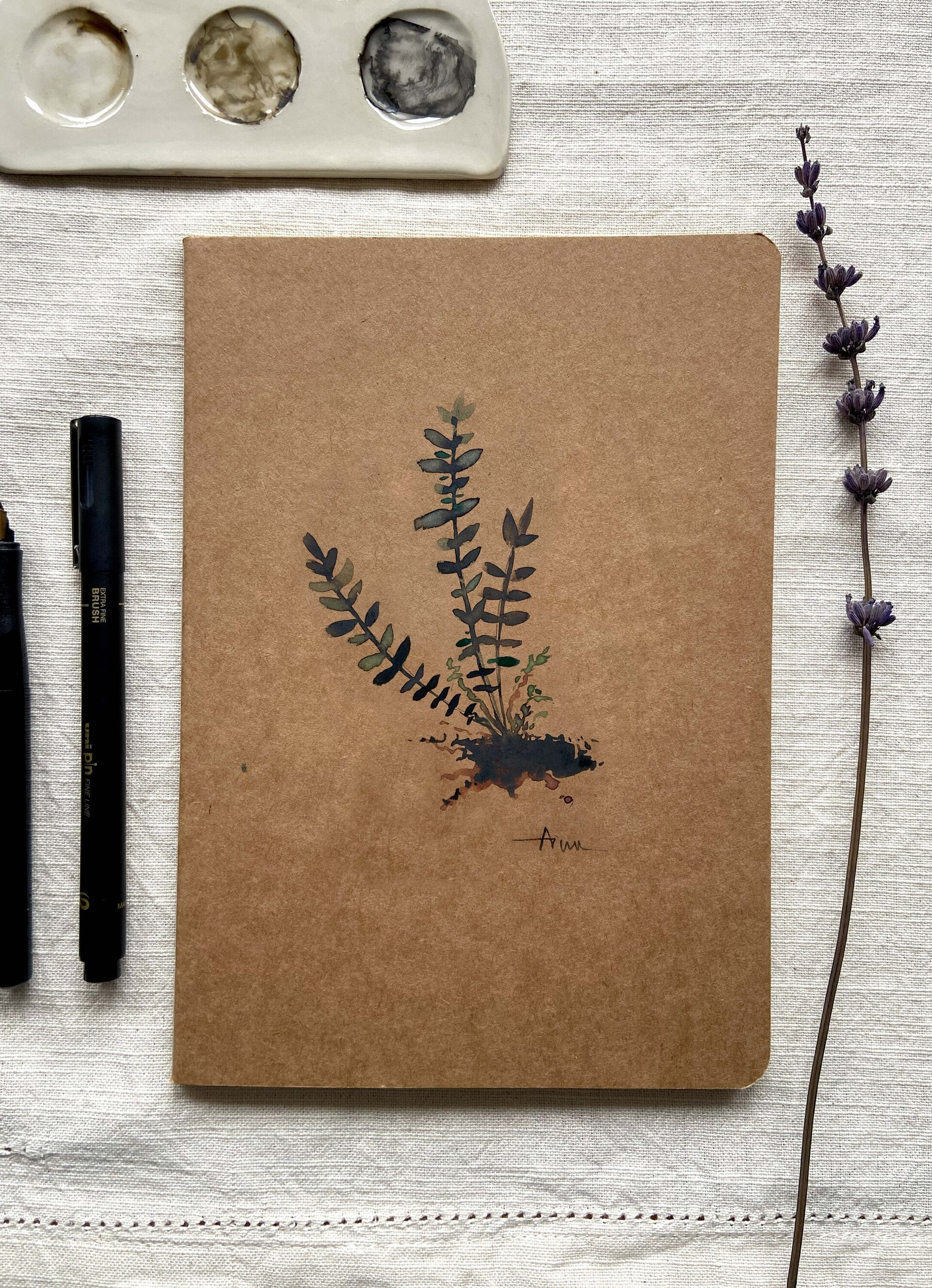 Cuaderno helecho - 2
