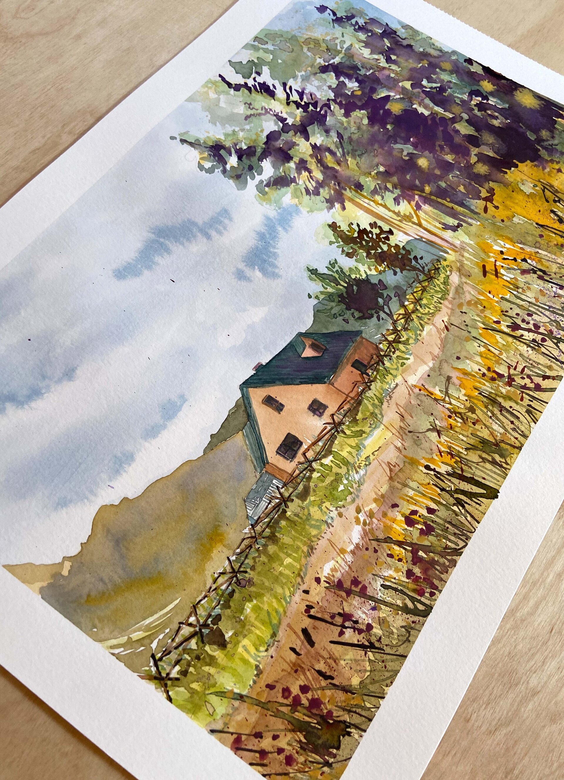 Paisaje de otoño - 2